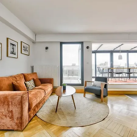 Appartement Splendide Terrasse Avec Vue Tour Eiffel Parijs