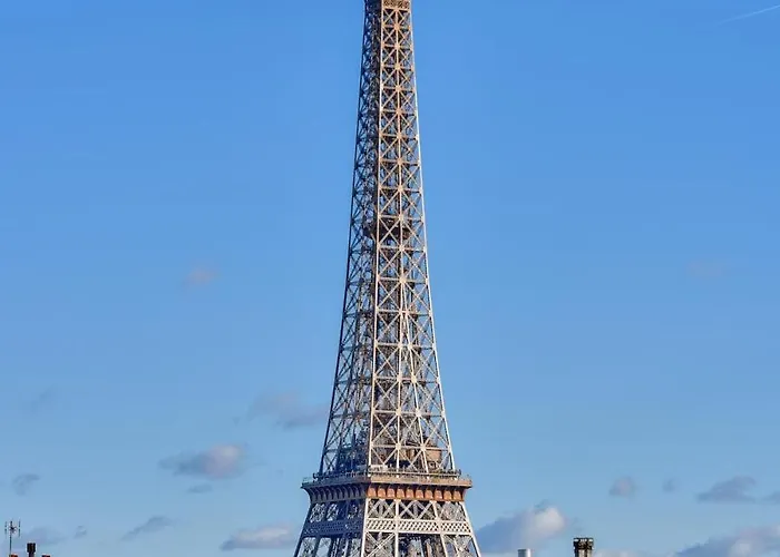 Splendide Terrasse Avec Vue Tour Eiffel Апартаменты *
