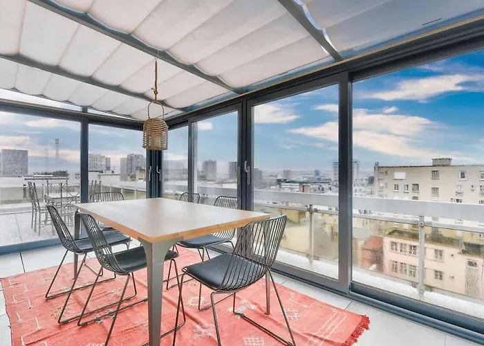 Splendide Terrasse Avec Vue Tour Eiffel Apartment *