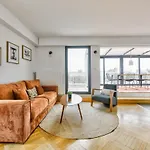 Апартаменты Splendide Terrasse Avec Vue Tour Eiffel Париж