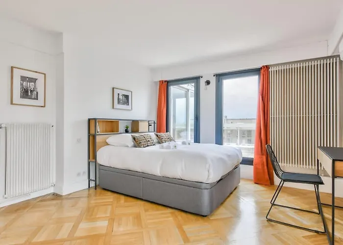 Splendide Terrasse Avec Vue Tour Eiffel * Paryż