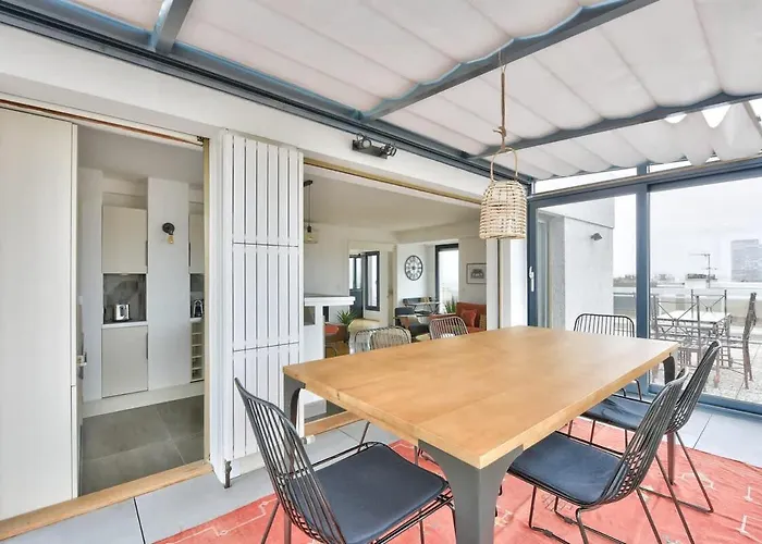 Splendide Terrasse Avec Vue Tour Eiffel